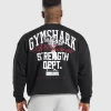 Gymshark Hoodies & Sweatshirts*Trophy Graphic Crew Black