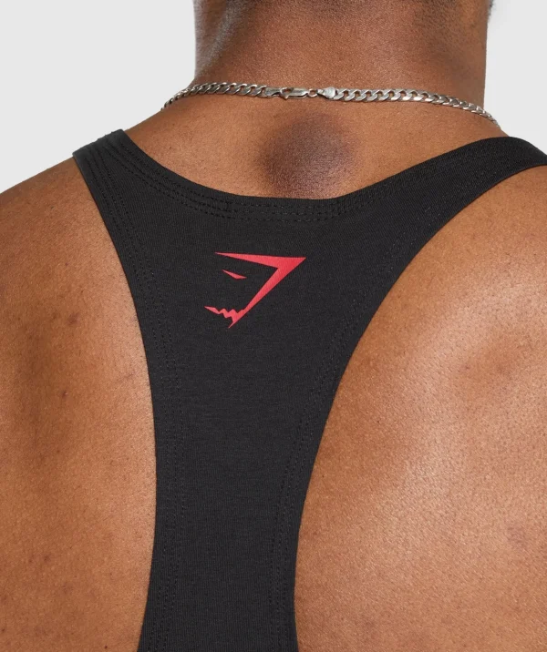 Gymshark Stringers*Trophy Graphic Stringer Black