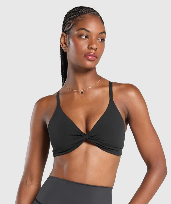 Gymshark Underwear & Basics | Women's Underwear*Twist Front Bralette Black