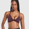 Gymshark Underwear & Basics | Women's Underwear*Twist Front Bralette DepthPurple