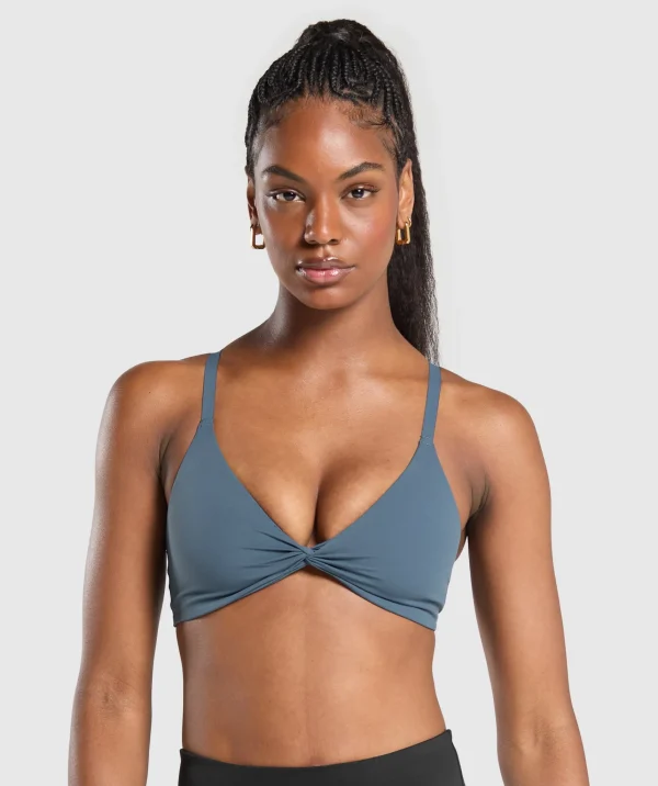 Gymshark Underwear & Basics | Women's Underwear*Twist Front Bralette CargoBlue