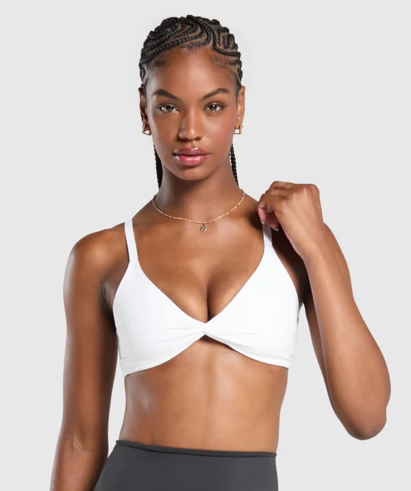 Gymshark Underwear & Basics | Women's Underwear*Twist Front Bralette White