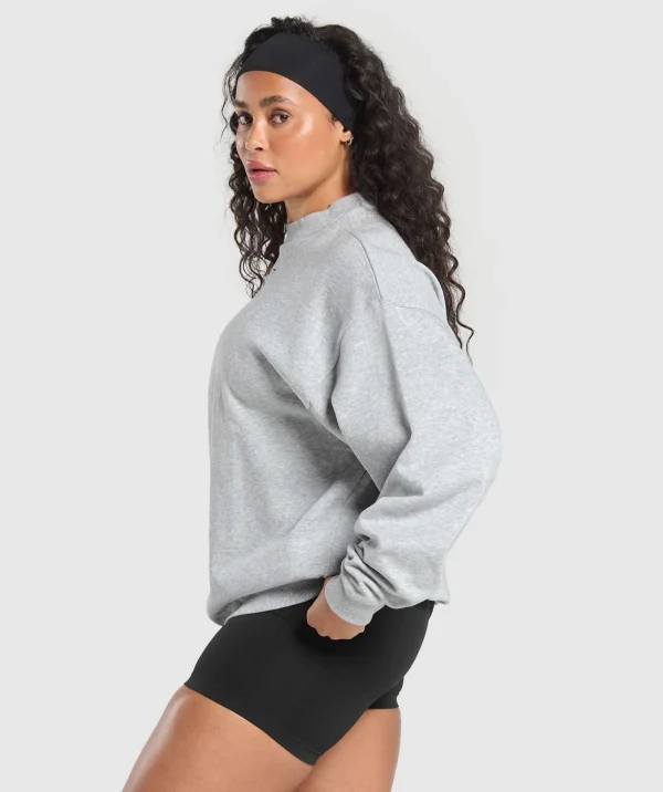 Gymshark Hoodies & Sweatshirts*Two Strong Women Sweatshirt LightGreyCoreMarl