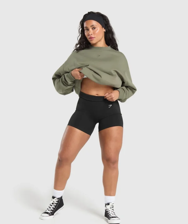 Gymshark Hoodies & Sweatshirts*Two Strong Women Sweatshirt BaseGreen