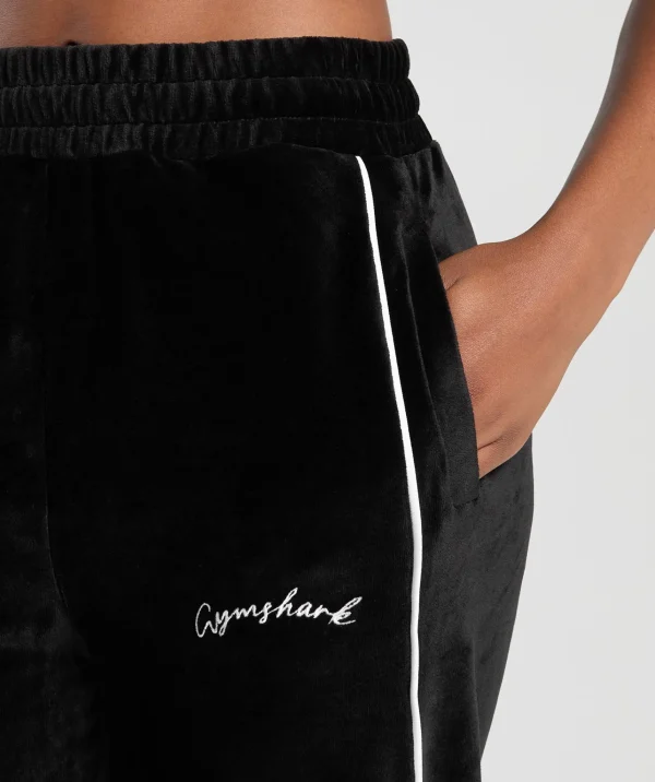 Gymshark Joggers & Sweatpants*Velour Joggers Black