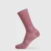 Gymshark Crew Socks*Vital Crew Single BurgundyPink/Marl