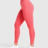 Gymshark Leggings*Vital Seamless 2.0 Leggings CoralRedMarl