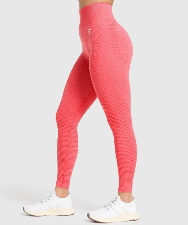 Gymshark Leggings*Vital Seamless 2.0 Leggings CoralRedMarl