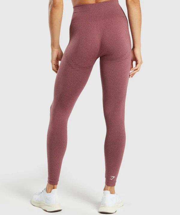 Gymshark Leggings | Seamless Leggings*Vital Seamless 2.0 Leggings BurgundyPink/Marl