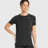 Gymshark T-shirts & Tops*Vital Seamless 2.0 Light T-Shirt BlackMarl