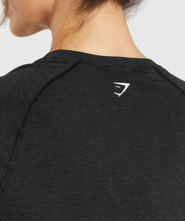 Gymshark T-shirts & Tops*Vital Seamless 2.0 Light T-Shirt BlackMarl