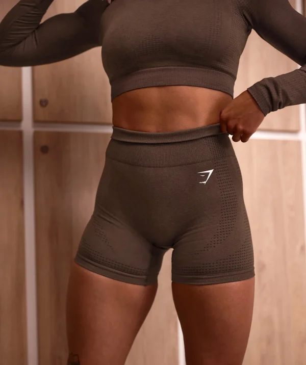 Gymshark Shorts*Vital Seamless 2.0 Shorts EspressoMarl