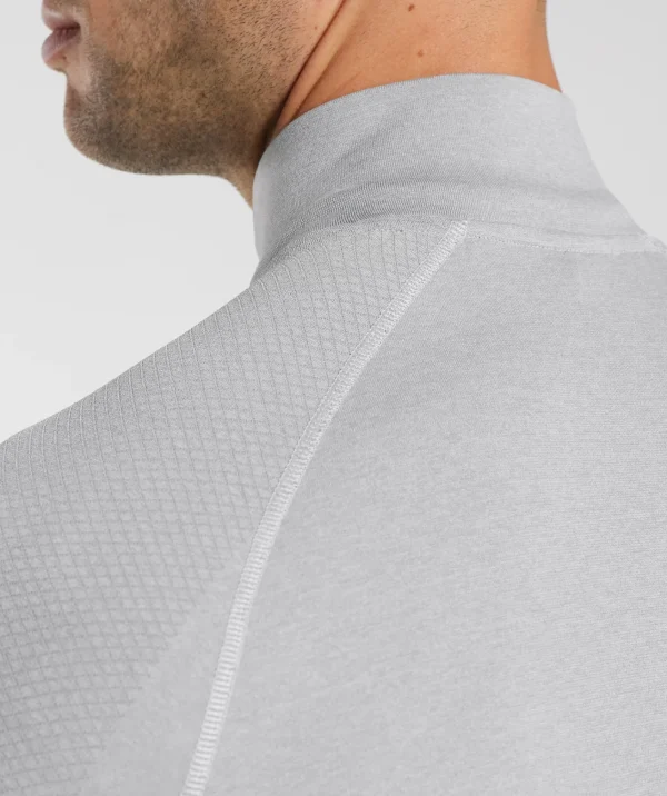 Gymshark Jackets | Hoodies & Sweatshirts*Vital Seamless 1/4 Zip LightGrey/SmokeyGrey