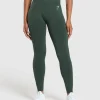 Gymshark Leggings*Vital Seamless Leggings WoodlandGreenMarl