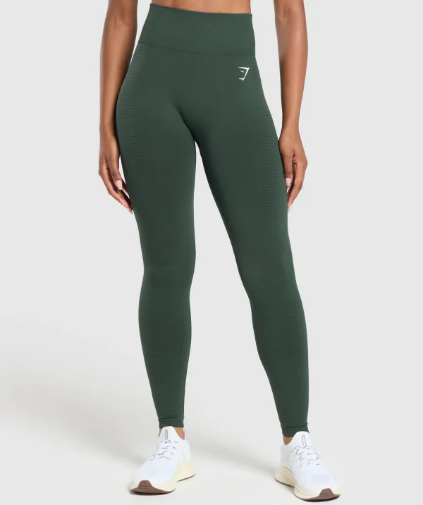 Gymshark Leggings*Vital Seamless Leggings WoodlandGreenMarl