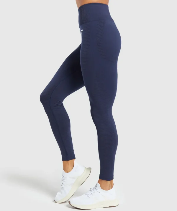 Gymshark Modest Workout Clothes & Hijabs | Leggings*Vital Seamless Leggings HeavyBlue/Marl