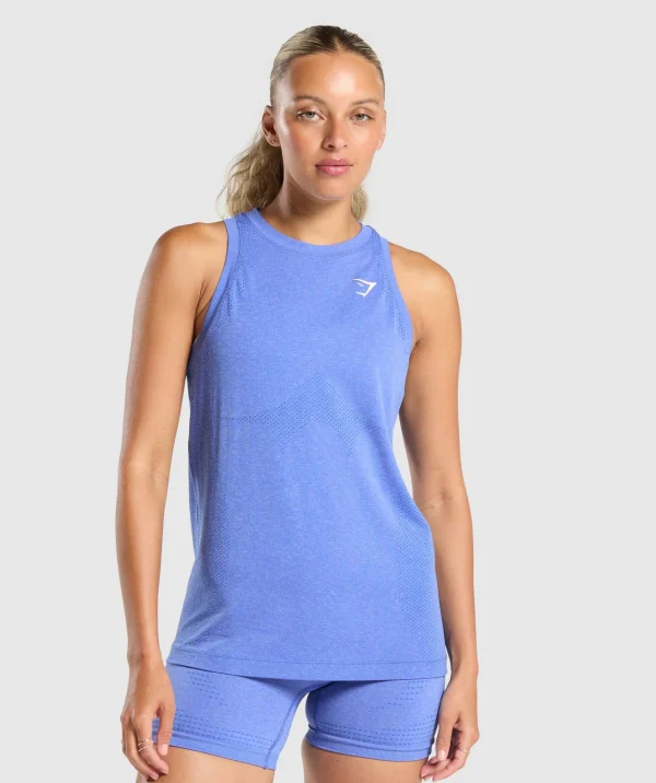 Gymshark Tank Tops | T-shirts & Tops*Vital Seamless Light Tank LiftBlue/Marl