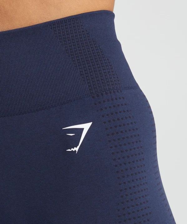 Gymshark Shorts*Vital Seamless 7" Shorts HeavyBlue/Marl