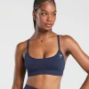 Gymshark Sports Bras*Vital Seamless Sports Bra HeavyBlue/Marl