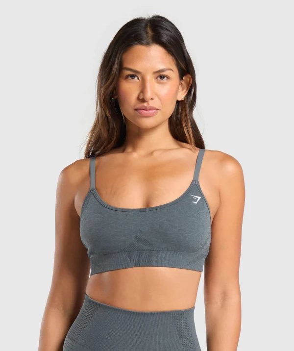 Gymshark Sports Bras*Vital Seamless Sports Bra StrongGrey/Marl