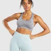 Gymshark Sports Bras*Vital Seamless Sports Bra SmokeyGreyMarl