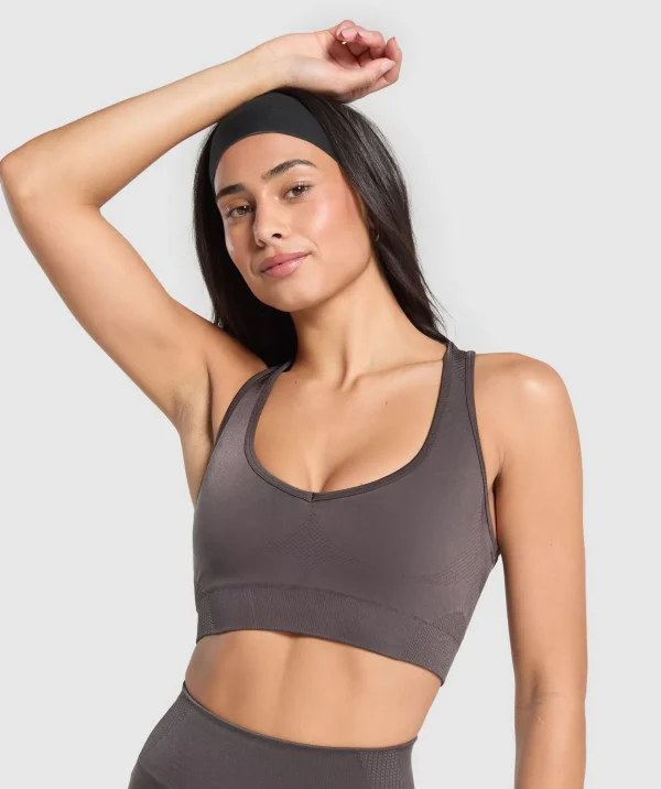 Gymshark Crop Tops | T-shirts & Tops*Vital Shine Limited Edition Crop Top GreyedPurple