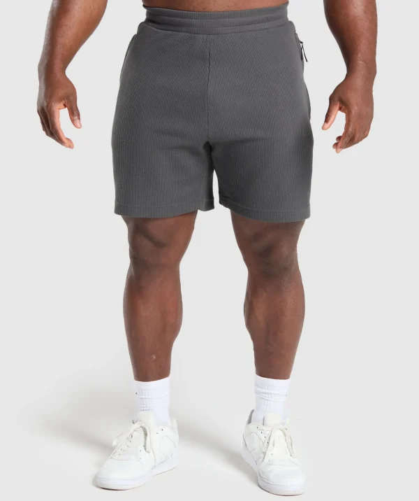 Gymshark Shorts*Waffle Shorts OnyxGrey