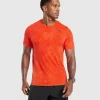 Gymshark T-shirts & Tops*Washed Seamless T-Shirt Orange