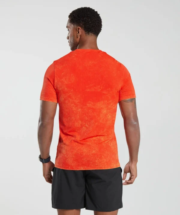 Gymshark T-shirts & Tops*Washed Seamless T-Shirt Orange