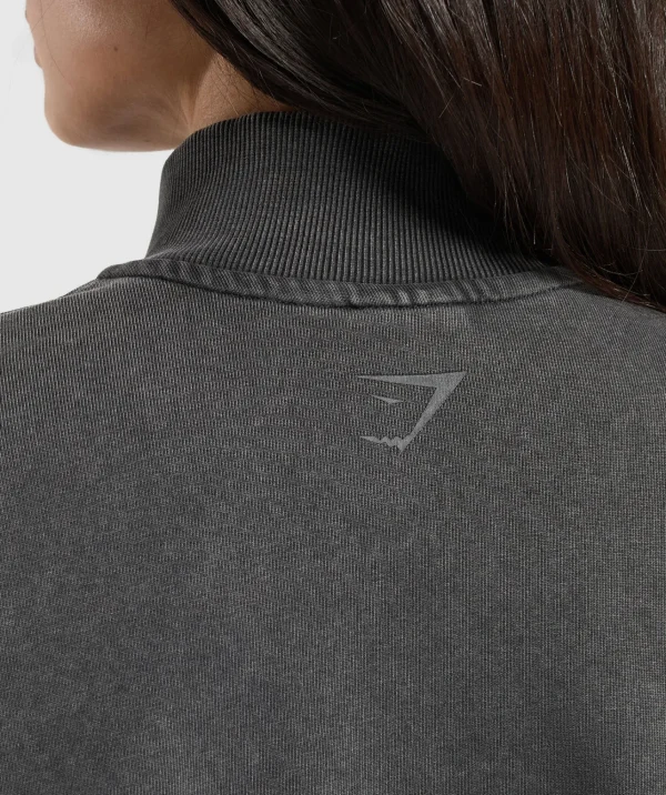 Gymshark Hoodies & Sweatshirts*Whitney 1/4 Zip Black