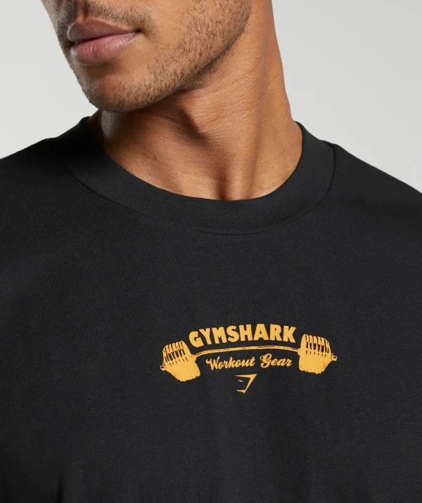 Gymshark T-shirts & Tops*Workout Gear T-Shirt Black