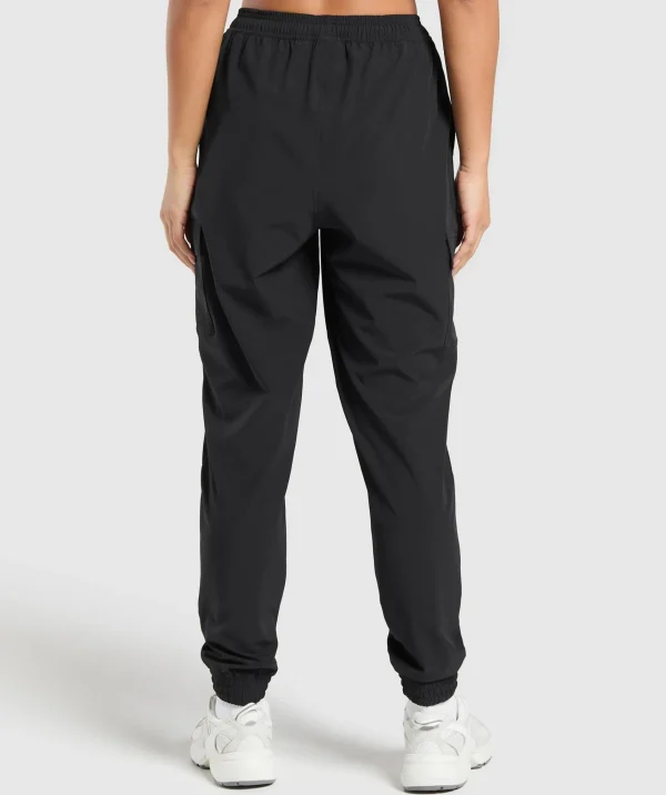 Gymshark Joggers & Sweatpants*Woven Cargo Pant Black