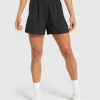 Gymshark Shorts*Woven Pocket Shorts Black