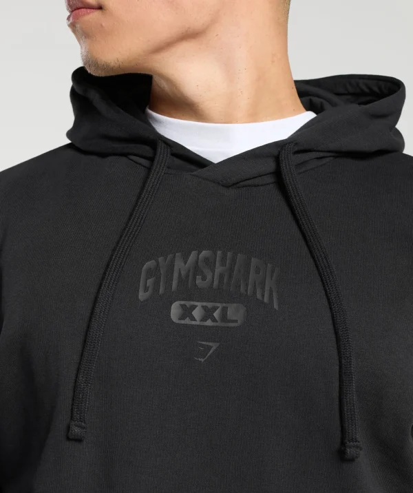 Gymshark Hoodies & Sweatshirts*XXL Graphic Hoodie Black