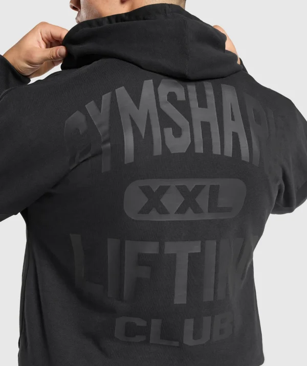 Gymshark Hoodies & Sweatshirts*XXL Graphic Hoodie Black